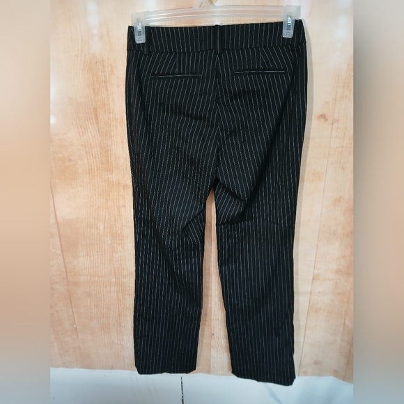 Jones New York Black Dress Pants Straight-Leg Tailored - Picture 4 of 4